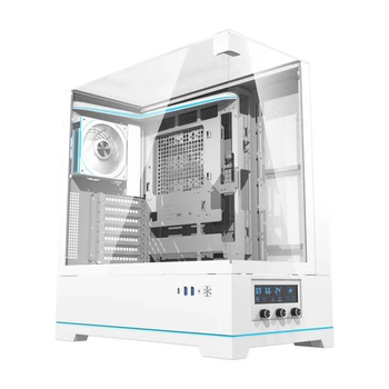 Корпус компьютера DARKFLASH DY450 Pro White + 1 вентилятор (DY450 PRO White)