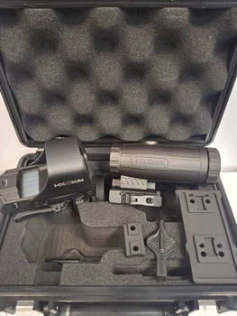 Набір коліматорний приціл HOLOSUN HS510C та збільшувач HM3X (Combo Set)