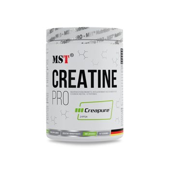 Креатин MST Creatine PRO with Creapure 500 г, без вкуса, моногидрат креатина