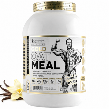 Гейнер Kevin Levrone Gold Oat Meal 2.5 кг, ваніль, 40 г білка