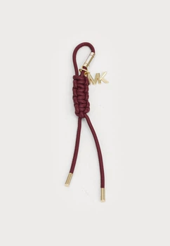 Плетеный брелок Michael Kors 1159865317 (Бордовый One size)