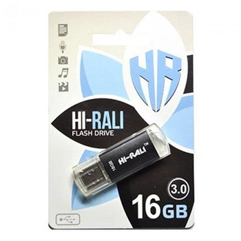 Флеш память/флеш накопитель 3.0 USB 16GB Hi-Rali Rocket черный