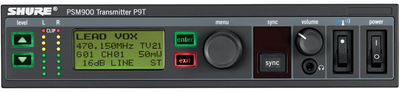 Nadajnik bezprzewodowy Shure P9TE-G6E (470-506 MHz) (042406170147)