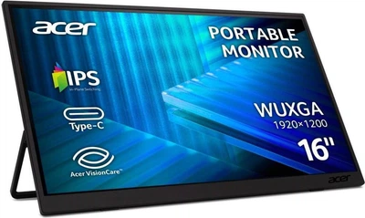 Портативний монітор Acer PM161Wbmiuux (UM.ZP1EE.012)