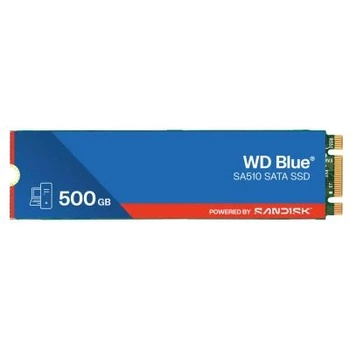 SSD накопитель wd Blue sa510 500gb m.2 2280 (wds500g3b0b-00axs0)