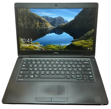 Ноутбук 14" Dell Latitude 5480, Core i5-6300U (2.4ГГц) 8GB DDR4, Intel HD 520, 120GB SSD -B Б/В