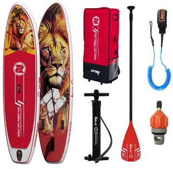 SUP-доска Z-Ray All Around ArtLeo SUP SET 2026 Red (1092-6942377605591)