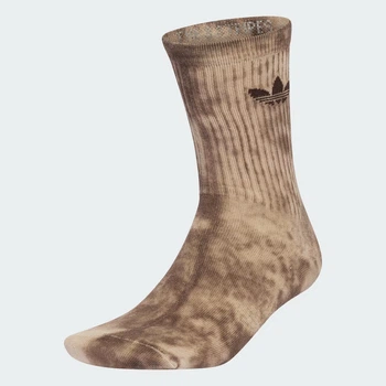 Набор мужских носков высоких хлопковых Adidas TIE DYE CR S KS9416 40-42 (M) 3 пары Белый (4068804795740)