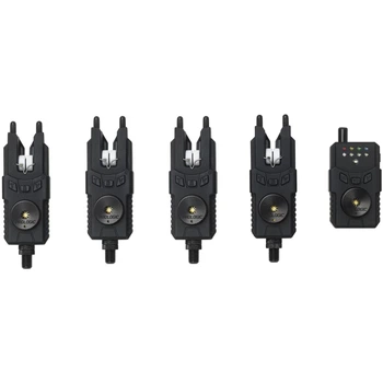 Набор сигнализаторов Prologic Custom SMX MKII Bite Alarm Set 4+1 red/green/yellow/blue