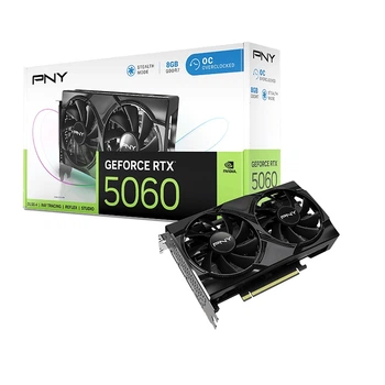 Видеокарта PNY GeForce RTX 5060 DUAL FAN OC 8G (VCG50608DFXPB1-O)