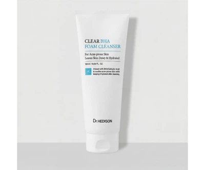 Мягко-кислотная успокаивающая пенка для умывания против высыпаний Dr.Hedison Clear BHA Foam Cleanser 180 мл (27100131)