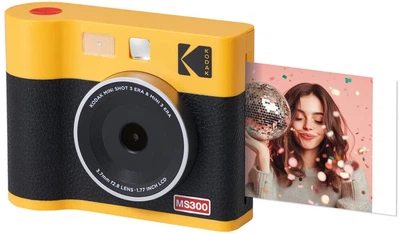 Фотокамера миттєвого друку Kodak Mini Shot 3 Retro Yellow (C300RY)