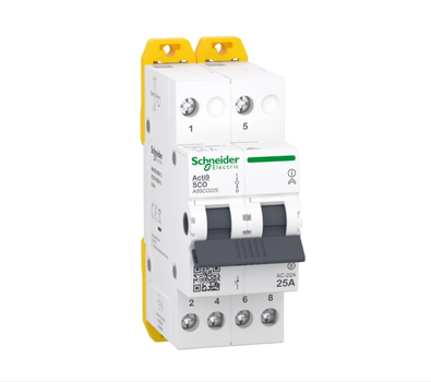 Переключатель I-0-II Acti9 iSSW 2Р 25A 400/415В Schneider Electric (A9SCO225)