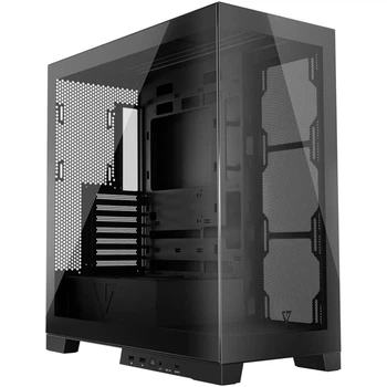 Корпус Modecom VOLCANO SPACE APEX w/o fans MIDI USB 3.0x2+TYPE-C BLACK без БЖ ATX (AT-SPACE-PG-NF-10-000000)