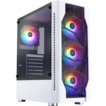 Корпус 1stPlayer White без БЖ (D4-WH-4F1-W)