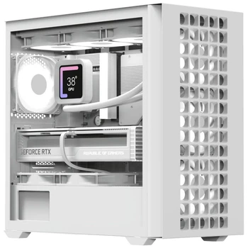 Корпус для ПК AeroCool D302A-G-WT-v1 White (ACCS-DS04043.21)
