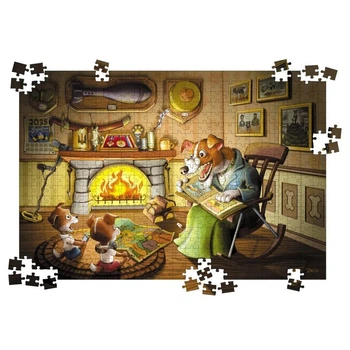 Пазл UkrainianPuzzles Пес Патрон на пенсії (4820275290069)