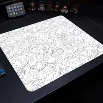 Игровой коврик Topographic White 40×45 см / 5 мм / White