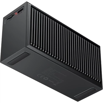 Колонка Bluetooth ACEFAST K9 Go Портативна бездротова (BT5.4, TF, TWS, IPX4, 7W, 1200mAh) Вбудований мікрофон з ENC для відпочинку Чорний