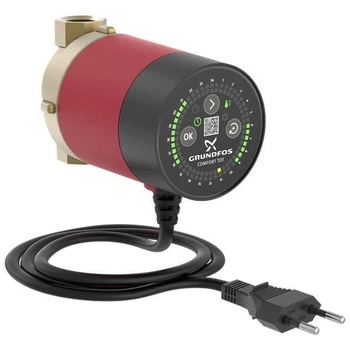 Насос Рециркуляційний Grundfos Comfort 15-14 B TDT 7 Вт Н 1,4 м Q 7,5 л/хв автоматичний (93093537)