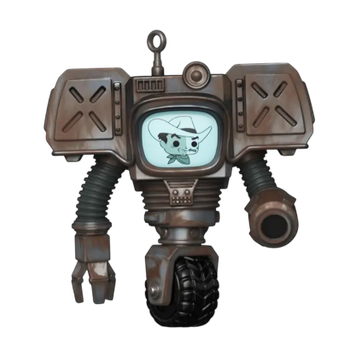 Фігурка FUNKO POP! Фолаут Віктор Сек'юрітрон Fallout Victor Securitron 104mm 1917 90705