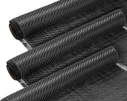 Карбоновая ткань Teknowrap 300 высокопрочная однонаправленная углеродистая для усиления строительных конструкций, 300 г/м²