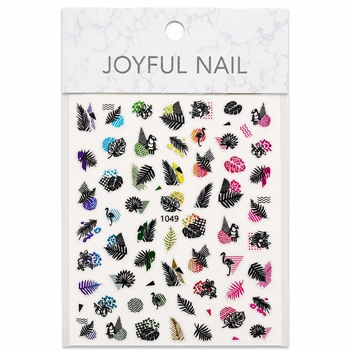 Наклейки для ногтей - 3D стикеры №1049 JOYFUL NAIL для дизайна ногтей