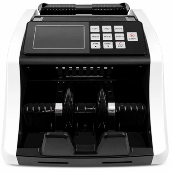 Счетчик валют THEGRAVIX 8878 — сортировка купюр, UV/MG/IR/Double CIS проверка и цветной LCD-дисплей