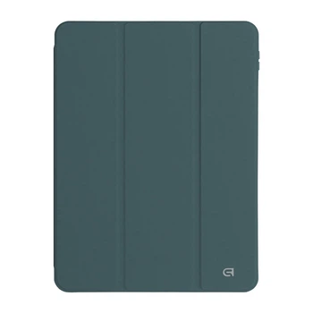 Чохол-книжка для планшета Xiaomi Pad 7/7 Pro/8/8 Pro, Smart Fold Pen, зелений, 11.2 дюймів, з екошкіри + TPU, з магнітною застібкою, підставкою, тримачем під стилус, протиударний, з функцією Wake/Sleep, ArmorStandart (ARM91186)