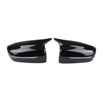 Накладки на дзеркала BMW G30 G31 G32 G11 G12 G14 G15 G16 чорний глянець M-Style