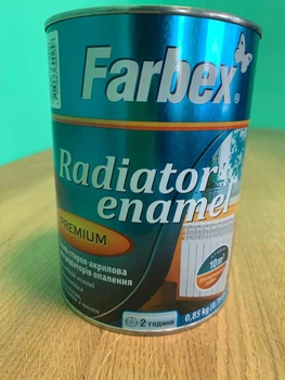 Эмаль Farbex для радиаторов отопления 0,75 л