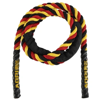 Скакалка канат утяжеленная для кроссфита, бокса, ММА Aopi Extra Thick 4430 длина 3м диаметр 25мм