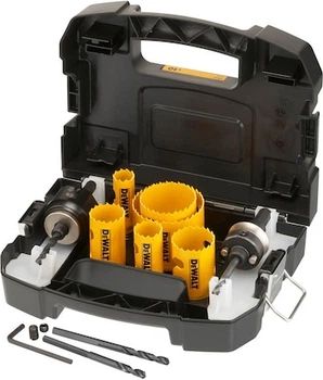 Zestaw otwornic bi-metalowych DeWalt Extreme 20-64 mm 10 szt DT90358-QZ (5054905251024)