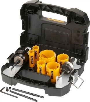 Zestaw otwornic bi-metalowych DeWalt Extreme 19-57 mm 11 szt DT90355-QZ (5054905250997)