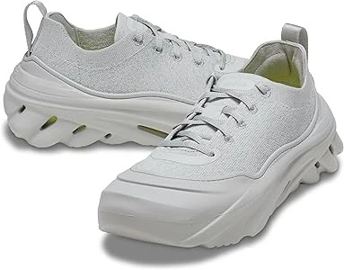 Чоловічі кросівки крокс Єхо Сірі Crocs Echo Surge Pacer Sneakers Atmosphere/White (40-41, сірий)