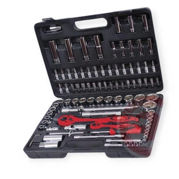 Набор инструмента 1/2",1/4" 94 шт с битами Тайвань INTERTOOL