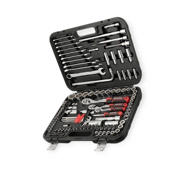 Набір інструменту 1/2",1/4",3/8" 126 шт з бітами PROFI Storm INTERTOOL