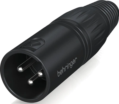 Разъем XLR Behringer X3M-BK мужской 3-pin (4033653161237)