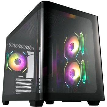 Корпус FSP без БЖ mATX Black (S380-BA)