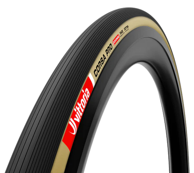 Покрышка Vittoria Corsa Pro 28-622, бежева боковина