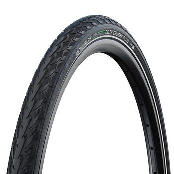 Покрышка Schwalbe Delta Cruiser Plus 28x1.40 700x35C (37-622) Active, PunctureGuard, TwinSkin, GREEN