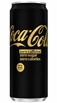 Напій газований безалкогольний COCA-COLA ZERO NEW LOOK 330 ml