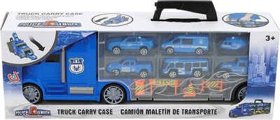 Автомобільний транспортер Adar Police Truck з 6 автомобілями 4/478282 (5901271478282)