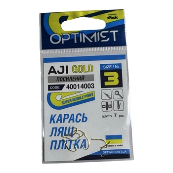 Гачок Optimist AJI Gold (посилений) № 2,40014002