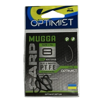 Крючок Optimist MUGGA Teflon №8,40072008