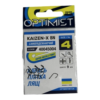 Крючок Optimist KAIZEN-X № 4,40045004