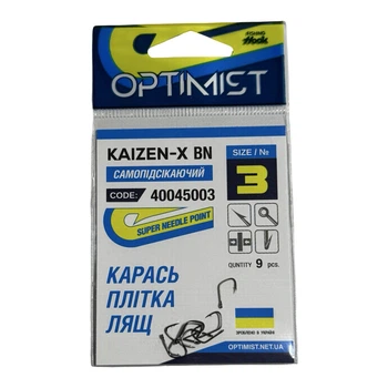Гачок Optimist KAIZEN-X № 3,40045003