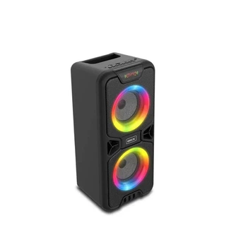 Колонка портативна музична Bluetooth BKK B86 8917 2х10Вт чорний