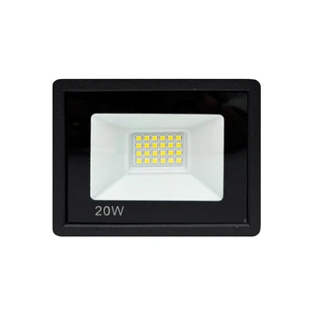 Прожектор світлодіодний LUMINARIA FL-20W 5000K BLACK 118x93x26 220V IP54 (вуличний)