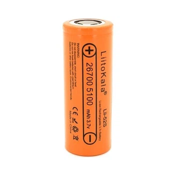 Акумулятор літій-іонний 26700 LiitoKala Lii-52S 5100mAh оригінальний li-ion без захисту